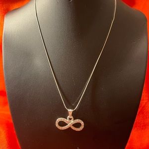 Infinity necklace.